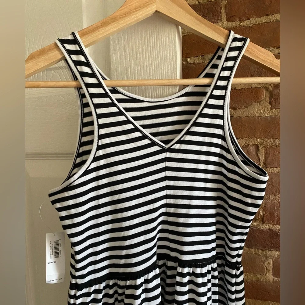Old Navy Girls Striped Tank Dress - New With Tags
